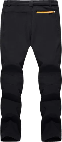 Miniatura 2 de TACVASEN Men's Snow Ski Pants Softshell Fleece Lined Hiking Snowboard Pants Waterproof & Windproof Pants with Zipper Pockets