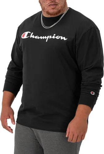 Miniatura 58 de Champion Camiseta de manga larga para hombre, camiseta clásica para hombre (regular o grande y alto)