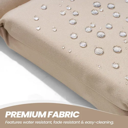 Miniatura 9 de Crestlive - Cojín Adirondack para silla, 50 x 19.6 pulgadas, impermeable, resistente a la decoloración, cojín para silla mecedora de respaldo alto