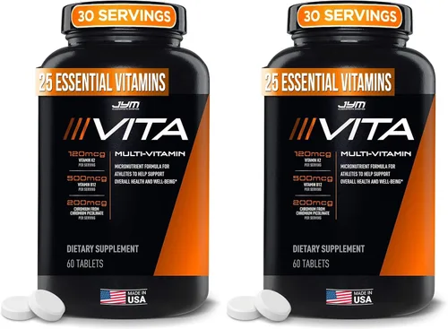 Miniatura 9 de JYM Supplement Science VITA JYM Multivitamínico deportivo diseñado para atletas, 60 tabletas