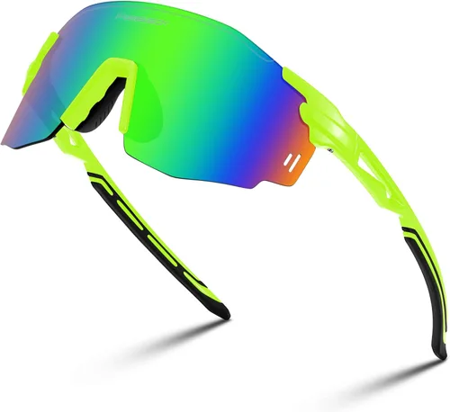 Miniatura 8 de FEISEDY Gafas de sol deportivas sin montura para hombres y mujeres Tr90 Marco para ciclismo Pesca Correr B0116