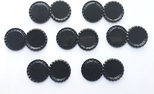 Miniatura 5 de RUTICH 100 calcomanías planas decorativas para botellas, calcomanías de doble cara impresas para lazos para el cabello, colgantes de bricolaje
