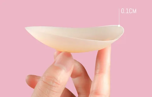 Miniatura 9 de NIP SLIPS - Cubierta adhesiva de silicona para pezón para sujetador, pétalos de pecho reutilizables con caja, no se ven con borde cónico fino, gel