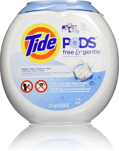 Miniatura 22 de Tide PODS - Cápsulas de jabón de detergente libre y suave, 76