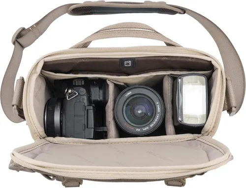 Miniatura 3 de VANGUARD VEO RANGE21M BG - Bolso de hombro pequeño para cámara sin espejo/CSC, color beige