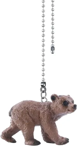 Miniatura 20 de Cadena de tirón del ventilador de techo de gato Dotlite, extensión de encanto con tira de cadena de gato de gimnasio realista y linda, cadenas