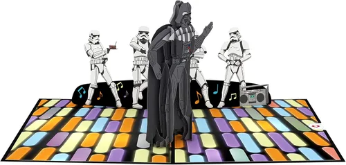 Miniatura 4 de Lovepop Tarjeta desplegable de feliz cumpleaños para ella y él – Tarjetas de felicitación de cumpleaños 3D de Star Wars para niños, niñas, hombres