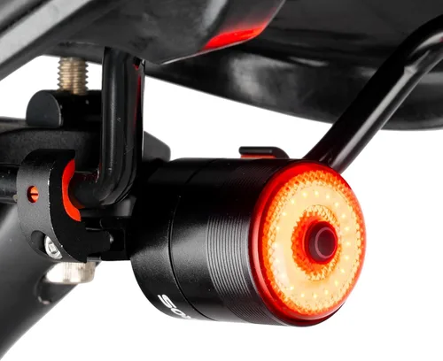 Miniatura 8 de ROCKBROS Luz Trasera de Bicicleta Inteligente, Luces Traseras de Bicicleta con Sensor de Freno para Paseo Nocturno, Luces Traseras LED