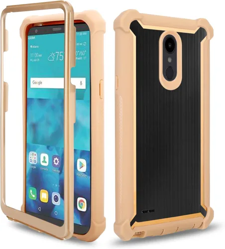 Asuwish Funda de teléfono para LG Aristo 2/3 Plus, Rebel 4, Tribute Empire, Zone 4, K8 Plus 2018, Fortune 2, Phoenix 4, Risio 3, carcasa resistente