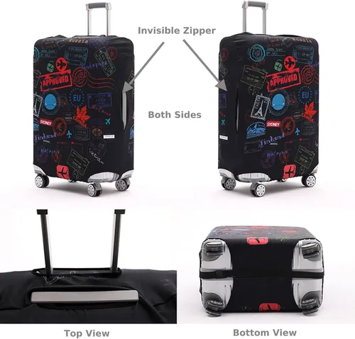 Miniatura 2 de Travelkin - Funda lavable para proteger contra rayones para maletas de 18-32 pulgadas