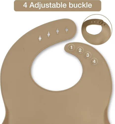 Miniatura 5 de Juego de 10 piezas de alimentación para bebés El juego de utensilios de destete LED para bebés incluye cuenco de succión y plato, cuchara