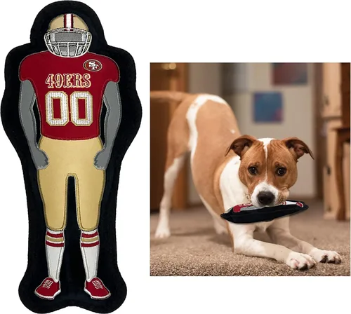 Miniatura 10 de Juguete para perros The 1st Ever Tough but Smooth NFL Buffalo Bills Football Athletes Player Tough Pet Toy. Un juguete para perros de alta calidad