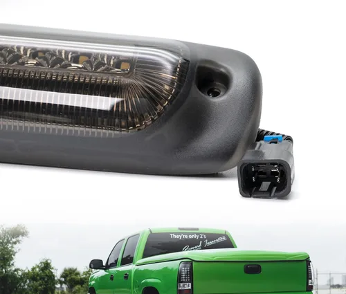Miniatura 7 de Tercera luz de freno LED de repuesto para Chevy Silverado GMC Sierra 1500 2500 1999-2006 rojo LED estroboscópico trasero tercer centro de freno
