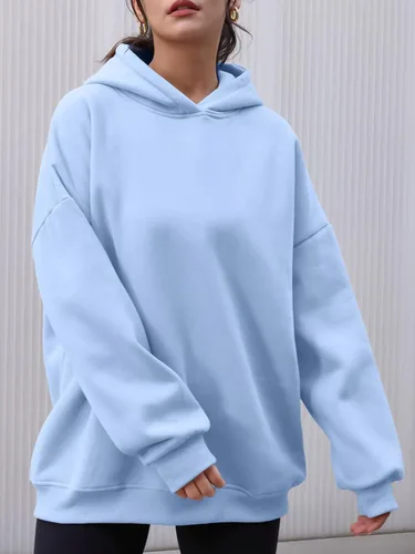 Miniatura 5 de AUTOMET Sudaderas con capucha para mujer, de gran tamaño, forro polar, casual, manga larga, holgada, ligera, ropa de otoño 2023