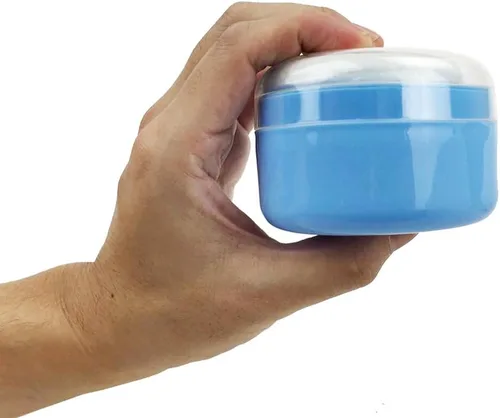 Miniatura 6 de Topwon Kit de soplo de polvo para después del baño de 3.5 pulgadas con tamiz, sin BPA (1 paquete)