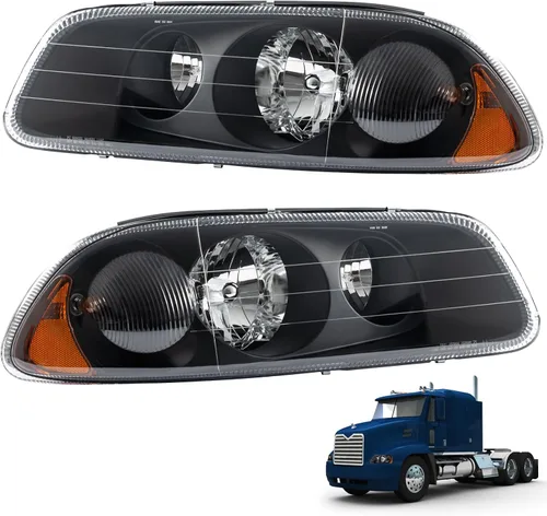 Avsty Conjunto de faros delanteros para Mack Vision Granite Pinnacle CX CXU CXN GU4 GU5 GU7 GU8 CXN613 CXU613 CT713 GU813 GU813 1998-2018 OE Faro de