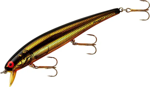 Miniatura 54 de Bomber Señuelos Long A Slender Minnow Jerbait Señuelo de Pesca a rayas (Baby Striper)