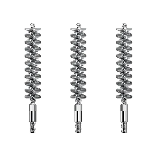 Miniatura 7 de Real Avid Bore-Max Speed Brush Cepillos niquelados para limpieza con 2 veces más densidad de cerdas Cepillo de limpieza impermeable a