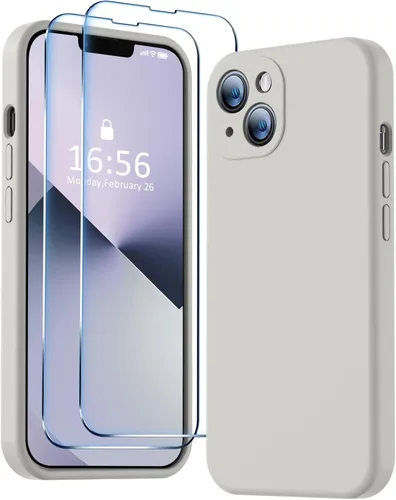 Miniatura 52 de BossKiss Funda compatible con iPhone 13 Pro, silicona de alta calidad mejorada [protección de cámara] [2 protectores de pantalla]