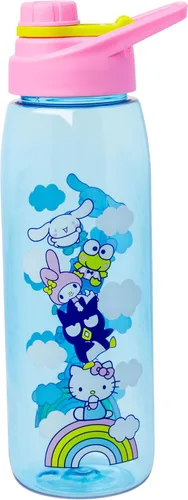 Miniatura 10 de Silver Buffalo Disney Lilo and Stitch Pineapple Pop Up Peek-A-Boo - Botella de agua con tapa de rosca, 28 onzas Piña Peek-A-Boo de Lilo y Stitch