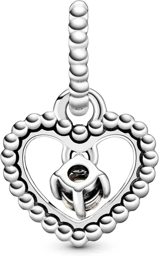 Miniatura 2 de PANDORA Colgante de plata de ley 925 con cuentas de cristal de cumpleaños