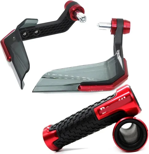 Miniatura 8 de Para Benelli BJ500 BJ250 TRK 502 TNT 300 600 trk502X protector de manillar de motocicleta protector de mano protector de parabrisas (color negro)