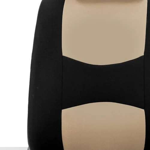 Miniatura 6 de Fundas para asiento FH GROUP FH-FB050102 planas, para la mayoría de los autos, camiones, furgonetas o camionetas, Beige-FH2033