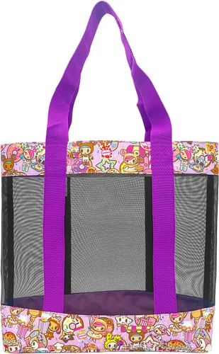 Miniatura 3 de tokidoki Bolsa de malla, morado, Púrpura, Bolsa de malla