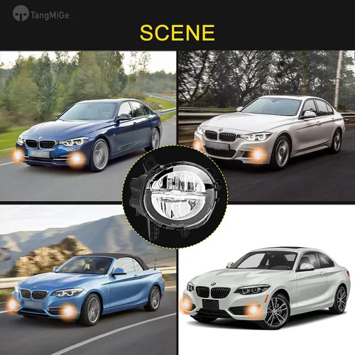 Miniatura 7 de TangMiGe Luces antiniebla para BMW (F30 F32 F33 F36, 230i 320i 328d 328i 330e 330i 335i 340i 428i 430i 435i 440i, 2 3 4 Series), 2012-2020, repuesto