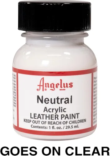 Miniatura 2 de Pinturas para cuero de Angelus, Neutral, 1 Ounce neutro