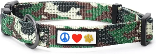 Miniatura 11 de Pawtitas - Collar reflectante para perro - Nombre y número de teléfono personalizados, ajustable para perros pequeños y cachorros - Morado Púrpura