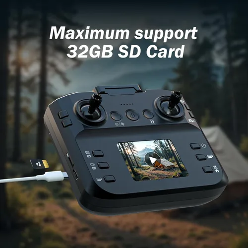 Miniatura 3 de F417PRO Drone con cámara 1080P para adultos y niños, mini dron con pantalla, dron para adultos, lente dual de 90°, luces LED, flujo óptico, batería