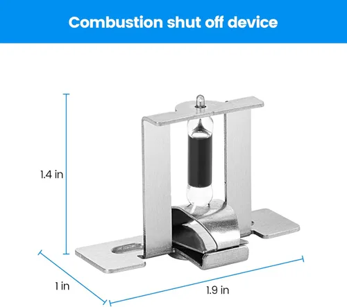 Miniatura 5 de Kit de reemplazo de dispositivo de apagado de combustión para calentador de agua FVIR, compatible con Rheem, Ruud, Richmond, GE y casi cualquier