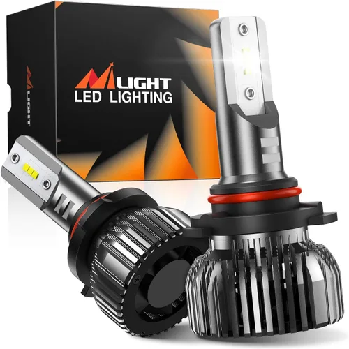 Miniatura 8 de Nilight Bombillas LED 9005/HB3 H11/H9/H8, combo de bombillas antiniebla de haz alto y bajo, 6000 K blanco frío IP67, Plug and Play, paquete de 4