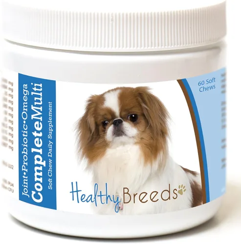 Miniatura 152 de Healthy Breeds Pug todo en uno multivitamínico suave masticable 60