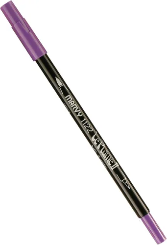 Miniatura 61 de Uchida 1122-C-3 Marvy Extra Fine Tip Le Plume II Rotulador de doble punta, azul