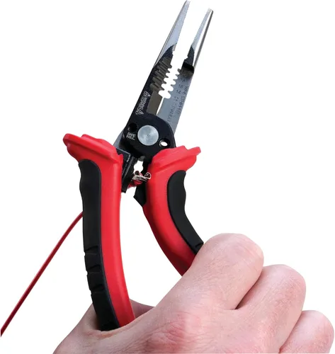 Miniatura 2 de Performance Tool W86505 - Herramienta eléctrica de múltiples cables de 8 pulgadas, corte, pela, engarza, gira y cizalla con facilidad