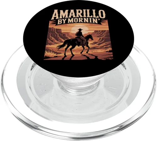 Miniatura 7 de Amarillo by Mornin Folk Style Western Country Music PopSockets Adhesive PopGrip