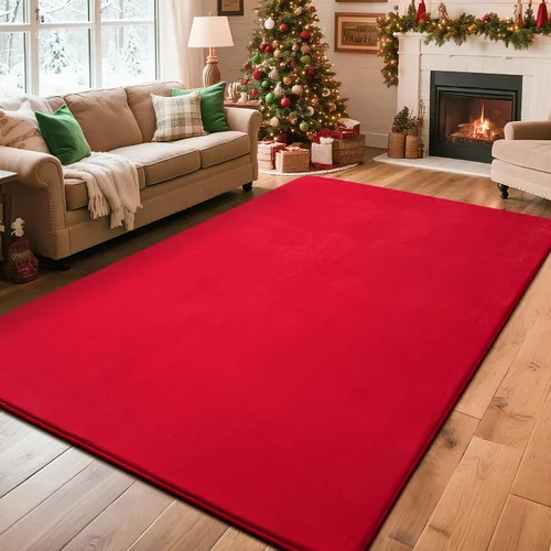 Miniatura 15 de Przemy Alfombras negras lavables para dormitorio, sala de estar, alfombra de pasillo de 2 x 6 pies, alfombra de interior de espuma viscoelástica