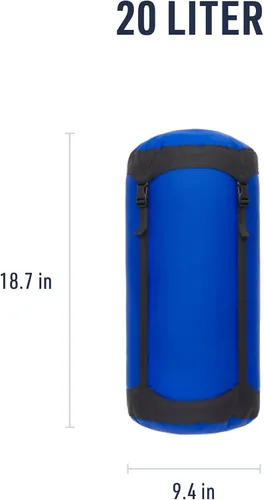 Miniatura 6 de Sea to Summit Saco de compresión ligero, almacenamiento al aire libre y de viaje que ahorra espacio Azul (Surf Blue)