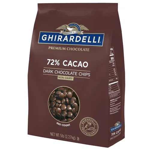 Miniatura 9 de Ghirardelli Chocolate Company - Mini chips barista de chocolate oscuro, 10,000 por libra, bolsa de 5 libras (paquete de 1)
