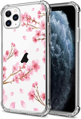 Miniatura 45 de Funda transparente de girasol compatible con iPhone SE 2022 SE 2020 7 8, funda trasera floral para niñas y mujeres, funda protectora transparente