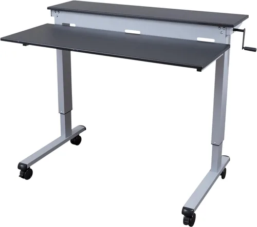 Miniatura 45 de DESK STORE - Escritorio para computadora ajustable para estar sentado o parado