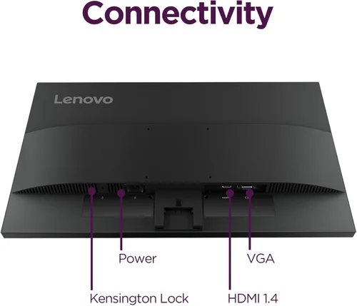 Miniatura 10 de Monitor Lenovo L22-4e - Monitor de Oficina - Pantalla IPS FHD de 21.5" - Frecuencia de Actualización de 100Hz - MPRT de 4 ms - 99% sRGB - Negro