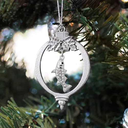 Miniatura 2 de Inspired Silver Adornos festivos de dije personalizados de plata con joyas de circonita cúbica