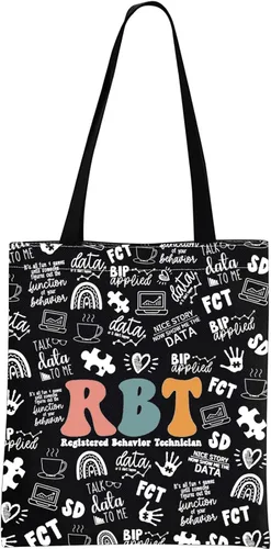 Miniatura 8 de GJTIM Regalo de técnico de comportamiento registrado Regalo RBT Terapeuta de comportamiento Bolsa de maquillaje Bolsa de maquillaje para ABA BCBA