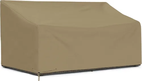 Miniatura 10 de SunPatio Funda de sofá de patio para exteriores, funda de sofá de asiento profundo, funda de sofá grande, funda seccional de muebles de patio