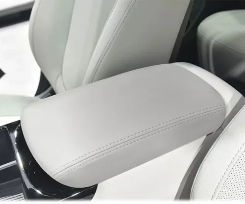 Miniatura 31 de Accesorios interiores personalizados para E-PACE EPACE 2018 2019 2020 2021 2022 2023 piel sintética para consola central reposabrazos cubierta