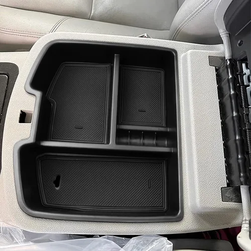 Miniatura 8 de HGWEI Organizador de consola central compatible con Chevy Silverado GMC Sierra Avalanche Tahoe Suburban Yukon Yukon XL 2007-2014, accesorios solo