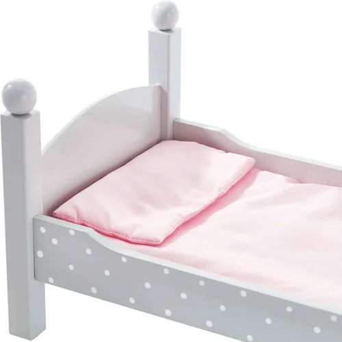 Miniatura 6 de Doble litera Teamson de lunares, de princesa, de 18" , 18", gris